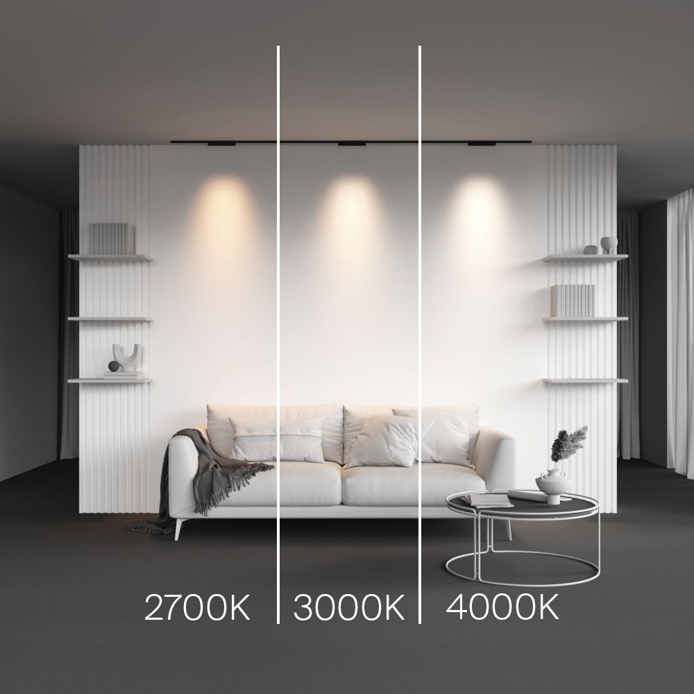 Трековый магнитный светодиодный светильник Maytoni Levity Points TR193-1-10W4K-M-B