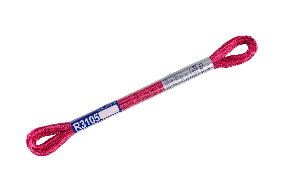 Мулине "Gamma", 8 м, 100% вискоза, №R3105
