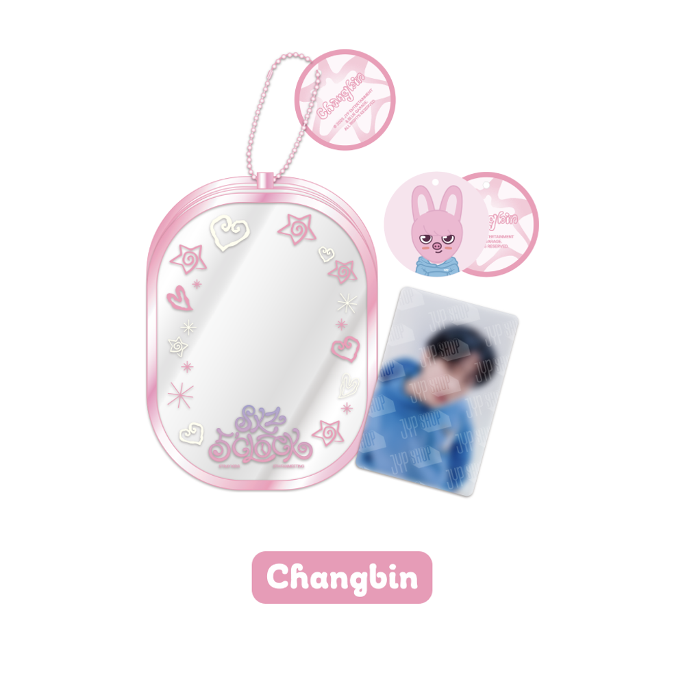 Прозрачная сумка Stray Kids CLEAR POUCH - SKZ 5'CLOCK