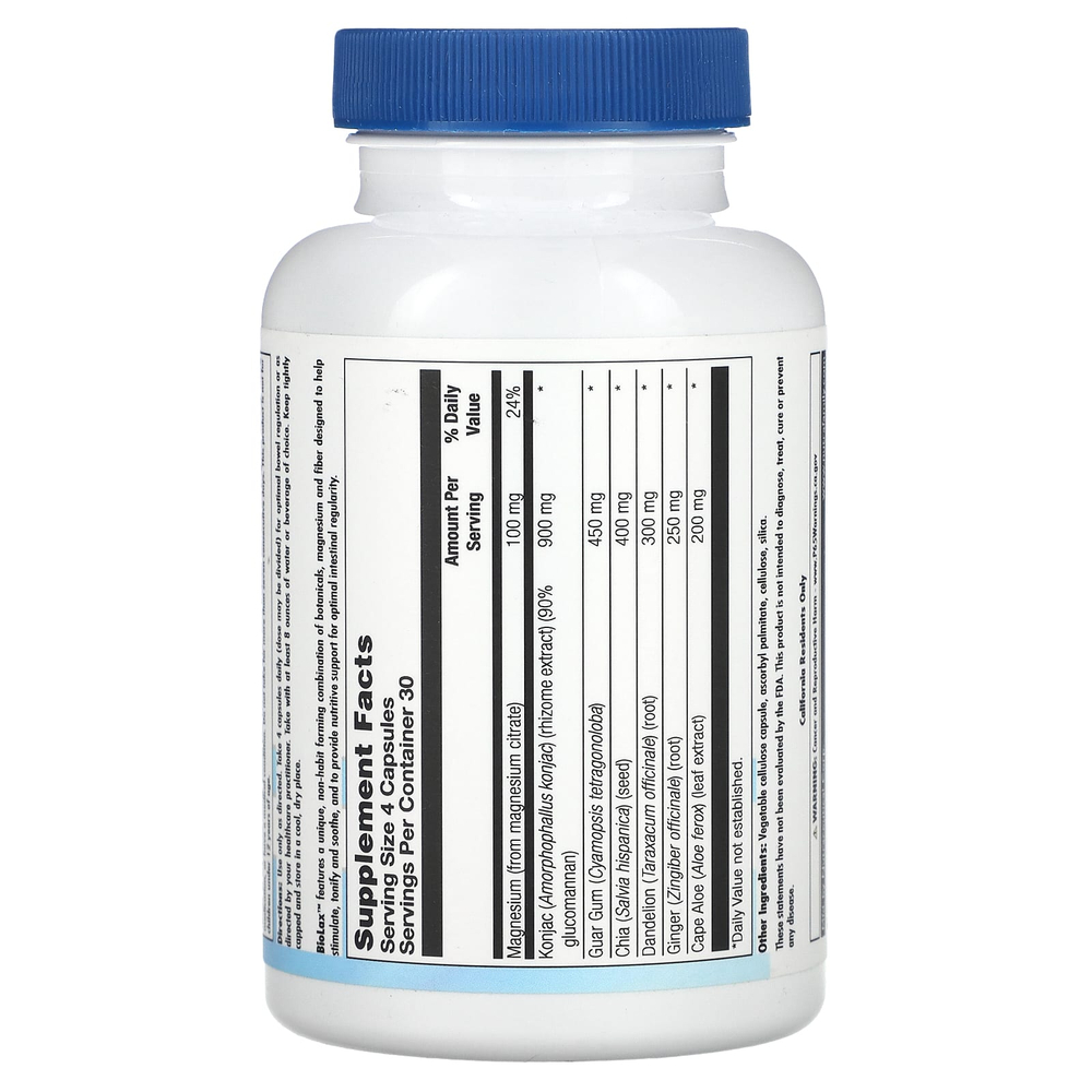 Nutra BioGenesis, BioLax, 120 капсул