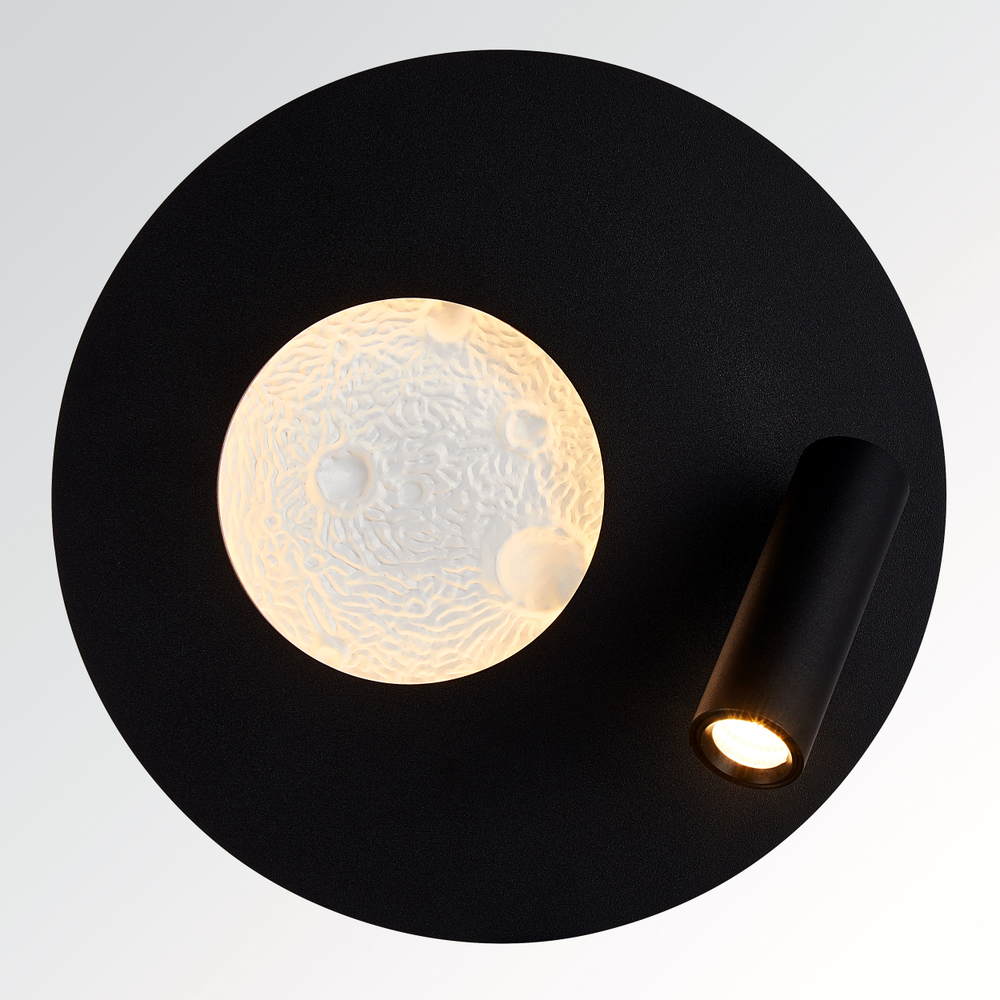 810577 Бра SNODO 6W+3W LED 140+130LM G ЧЕРНЫЙ/БЕЛЫЙ 3000K