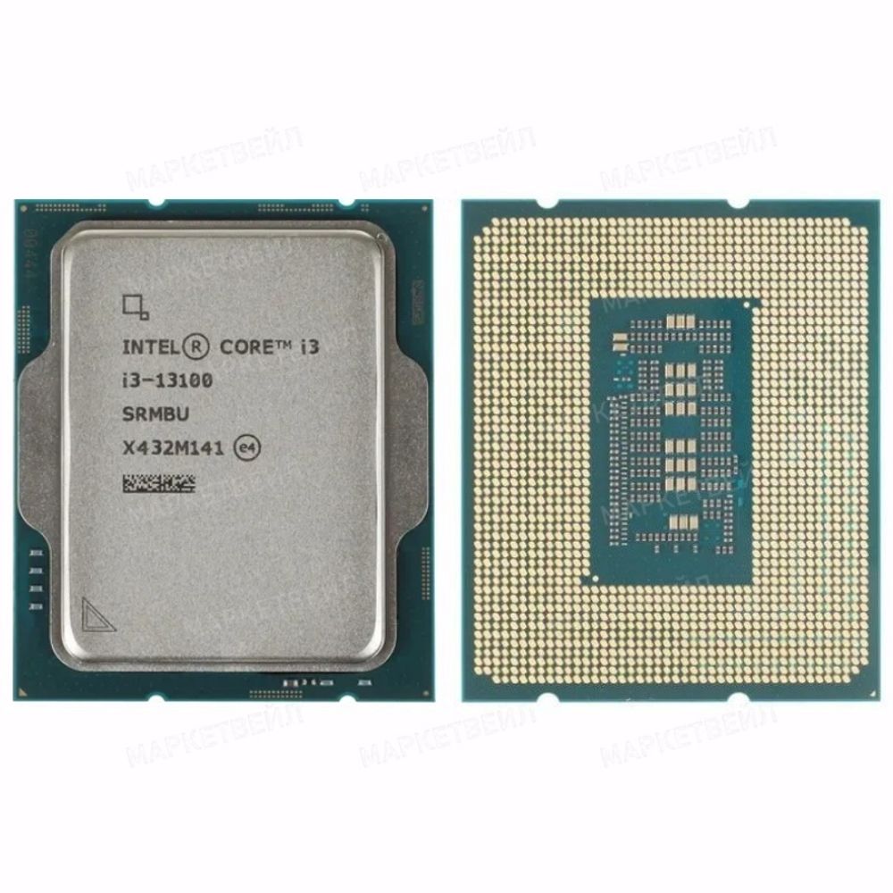 Процессор CPU Intel Core i3-13100, LGA1700 (3.4GHz/12MB/4 cores), TDP 60W, OEM