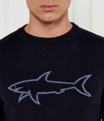 Шерстяной свитер Paul&Shark - темно-синий(14311028)