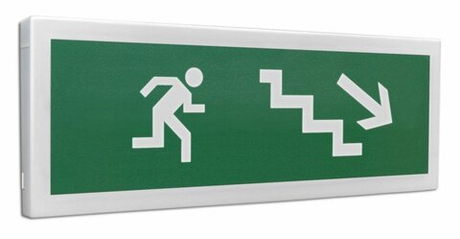 С2000 Р-ОСТ исп.10 Человек вправо вниз Оповещатель световой табличный адресный радиоканальный