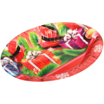 Поднос пластиковый «Новогодние подарки» 19*25см