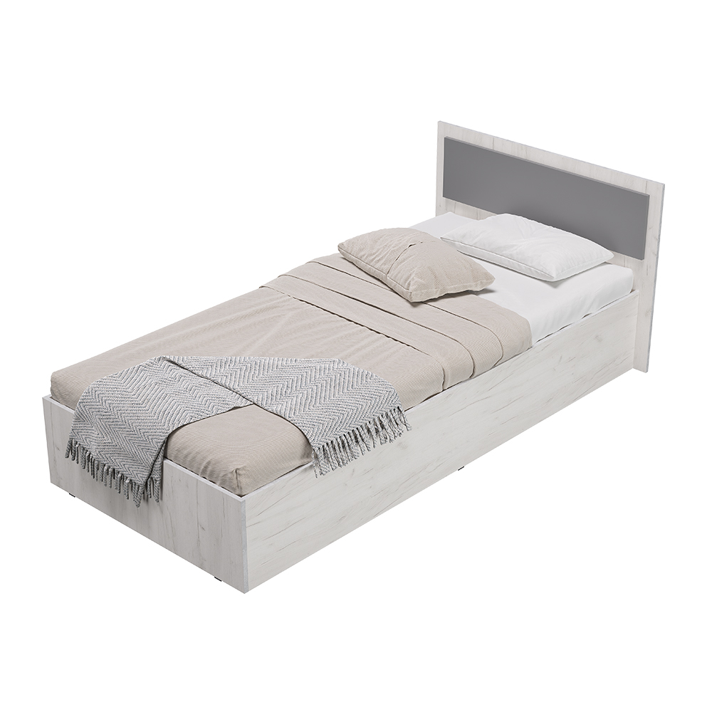 Корпус кровати 0.9м LIGHT Фиеста (без основания)