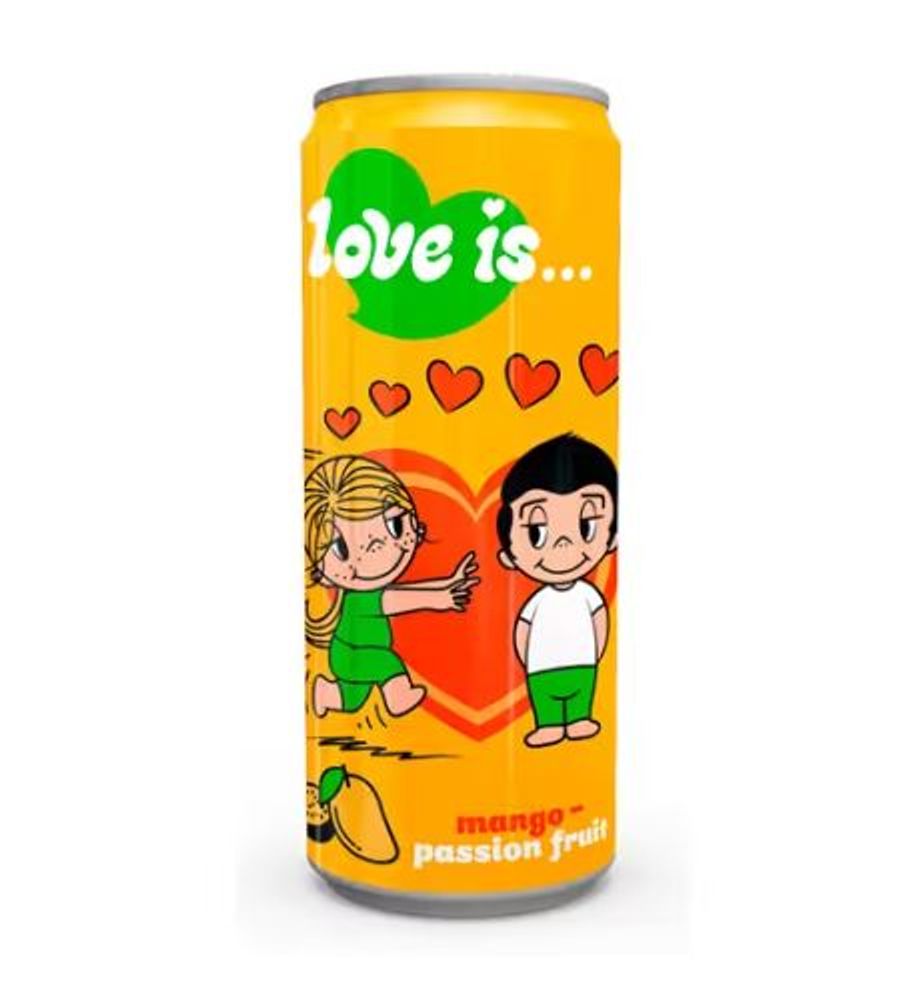 Газ.напиток Love is Манго-Маракуйя 330мл