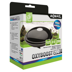 Aquael Oxyboost 200 Plus - компрессор двухканальный (для аквариума 150-200 л)