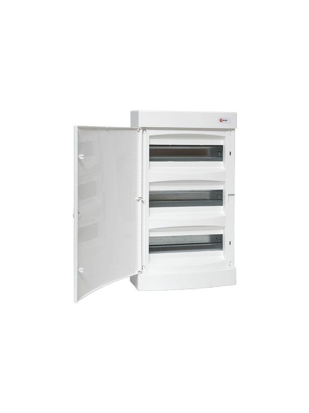 Щит распределительный навесной Unix 3х12мод. IP41 бел. дверь PROxima EKF ux-3x12-nw