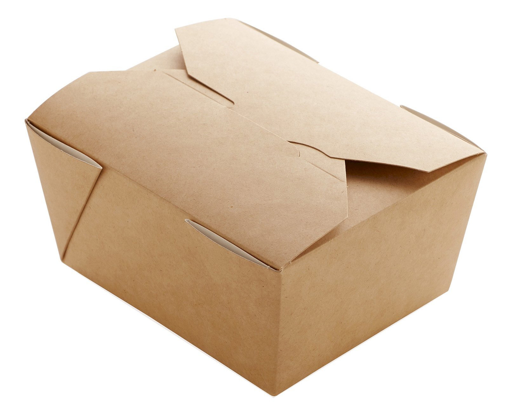 Контейнер Fold Box Крафт 600 мл, 110х90х65 мм, 375 штук