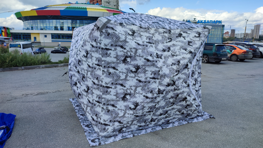 Зимняя палатка 240*240*250 3х слойная куб