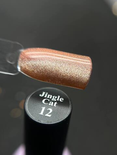 SoLa Гель-лак Jingle Cat 12 Кошачий глаз светоотражающий, 10мл