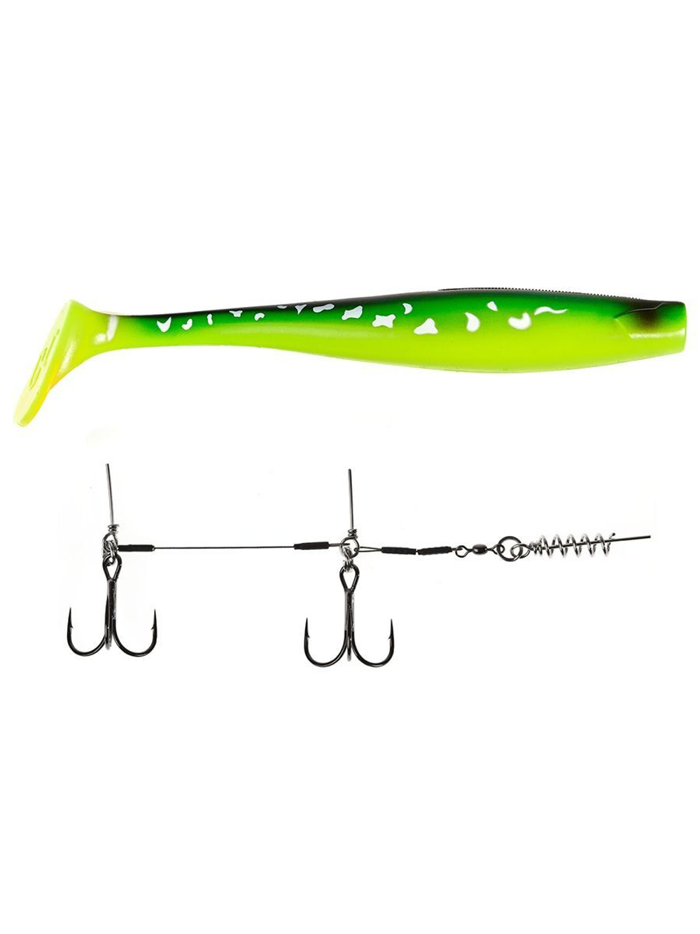Виброхвост LJ 3D BBS Series GIANT KUBIRA SWIM SHAD 10,3in (26,00)/PG25 1 шт. в упак.+Stinger XL