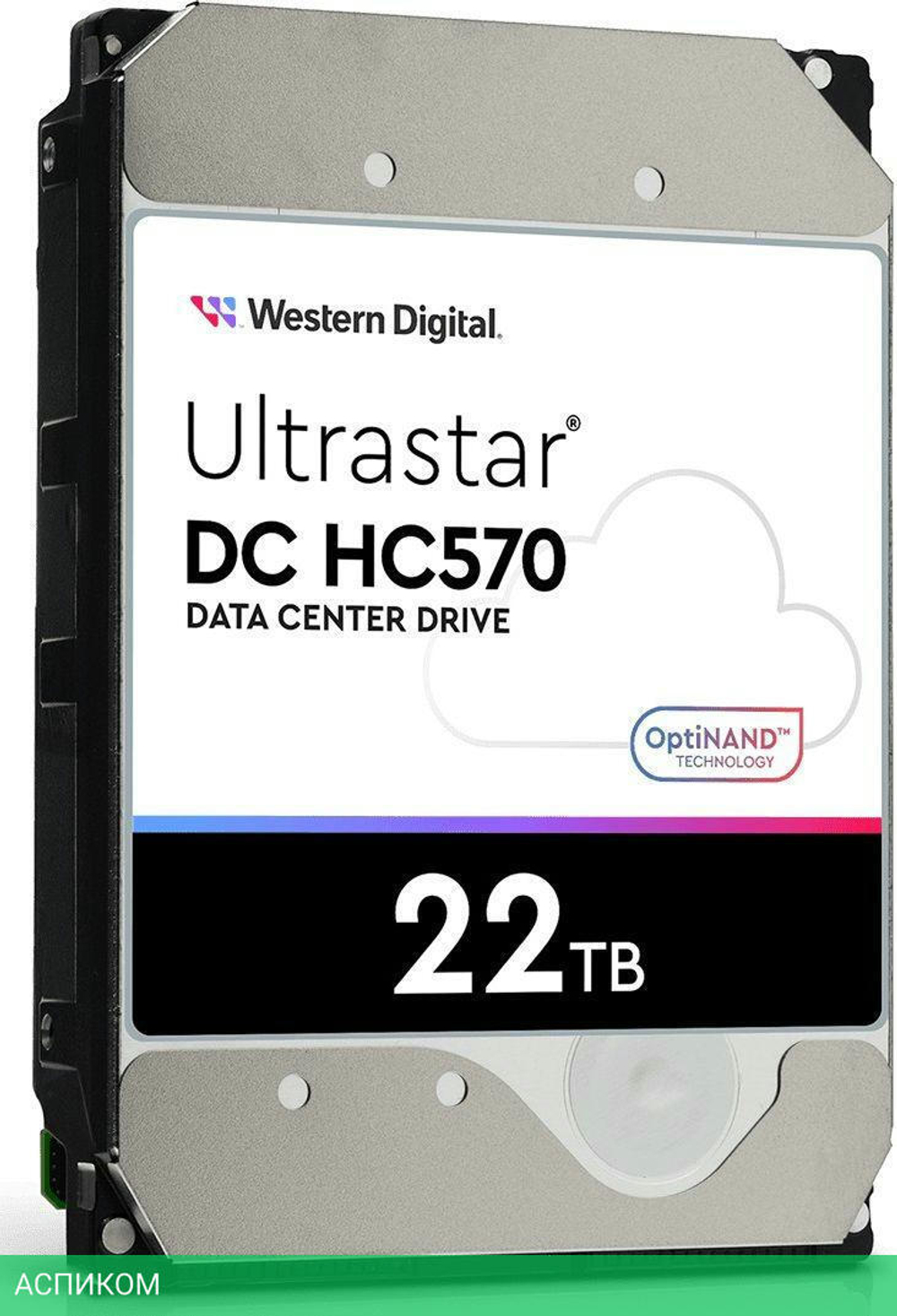 Жесткий диск WD Ultrastar DC HС570 WUH722222AL5204 22TB (0F48052)