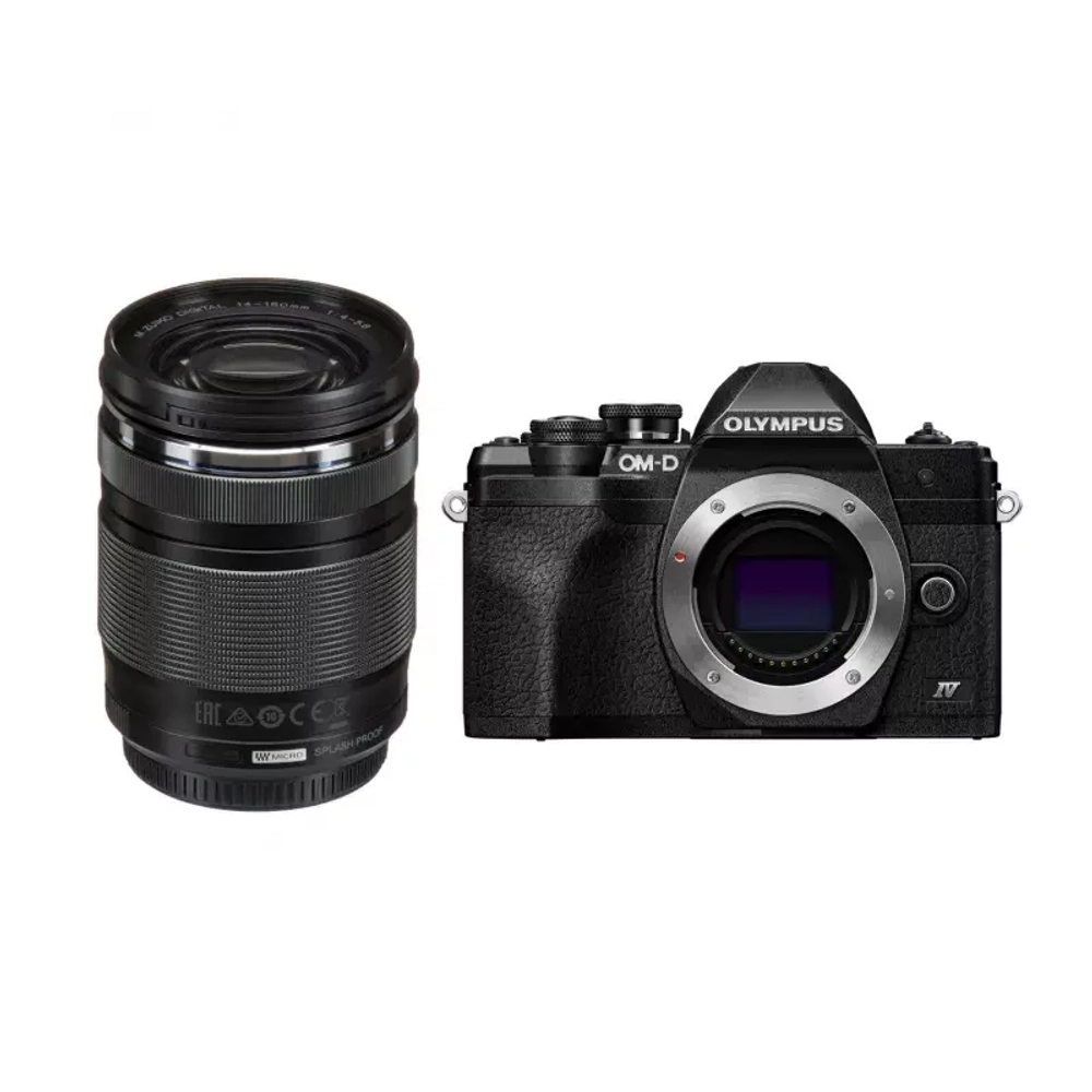 Фотоаппарат Olympus OM-D E-M10 Mark IV черный + 14-150mm f/4-5.6 II ED