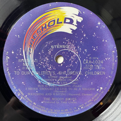 Винтажная виниловая пластинка LP The Moody Blues To Our Children (Japan 1978) (No Obi) LAX 1024