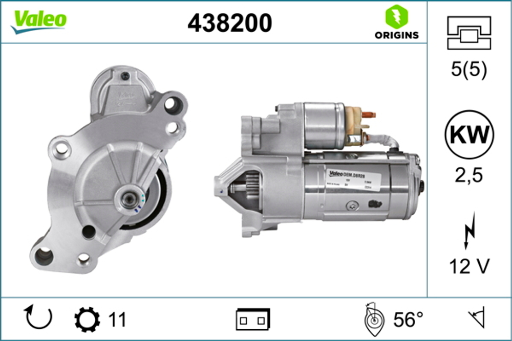 VALEO - 438200-VAL - Starter