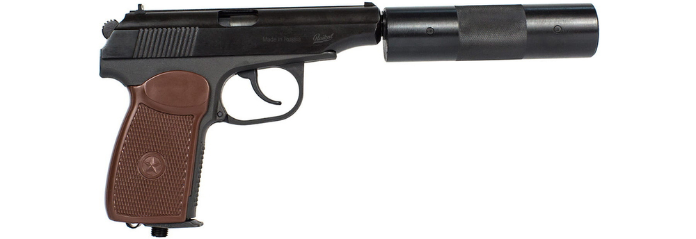 МР-654К-22 с фальшглушителем,обновсленная рукоять