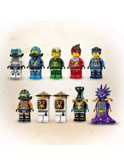 Конструктор Ниндзя Подводный Дар Судьбы 1218 деталей