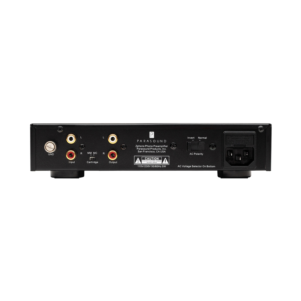 Parasound Zphono black, фонокорректор ММ/МС