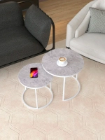 Комплект журнальных столов Акцент - керамогранит 201WMBAGKER