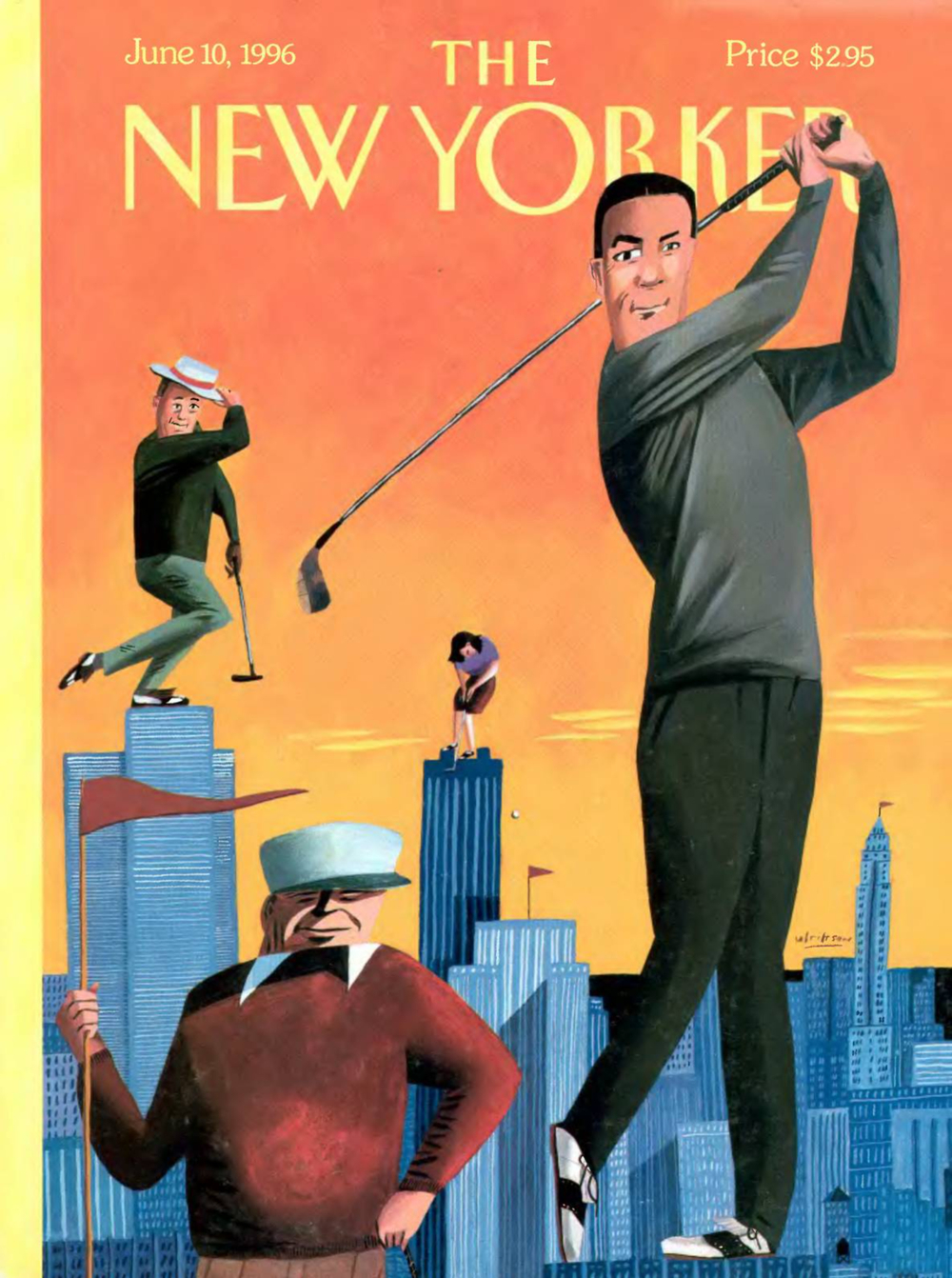 Журнал The New Yorker 10-06-1996, обложка