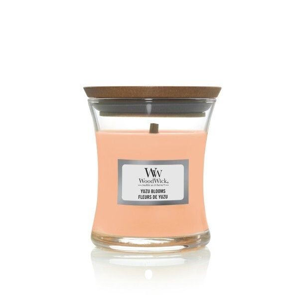 WoodWick Yuzu Blooms - Средняя свеча 275 г.