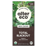 Alter Eco, Total Blackout®, органический темный шоколад, 100% какао, 75 г (2,65 унции)