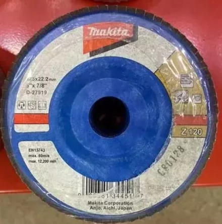 Упаковка дисков лепестковых Makita 125мм D-27919 10шт.