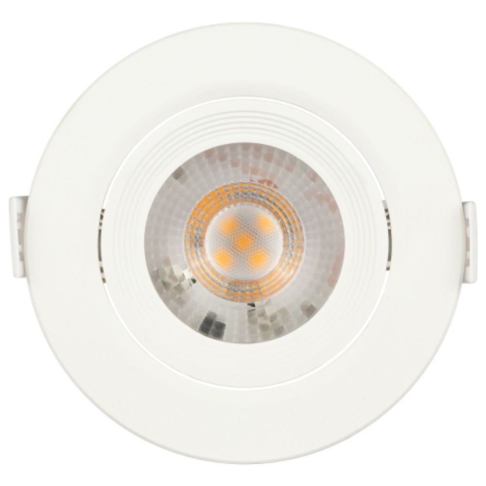 KL LED 22A-5 3K WH Светильник ЭРА светодиодный круглый поворотн. LED SMD 5W 3000K, белый