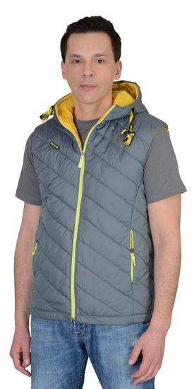 Жилет утепленный "Сириус-Гамма" (с.серый/желтый)