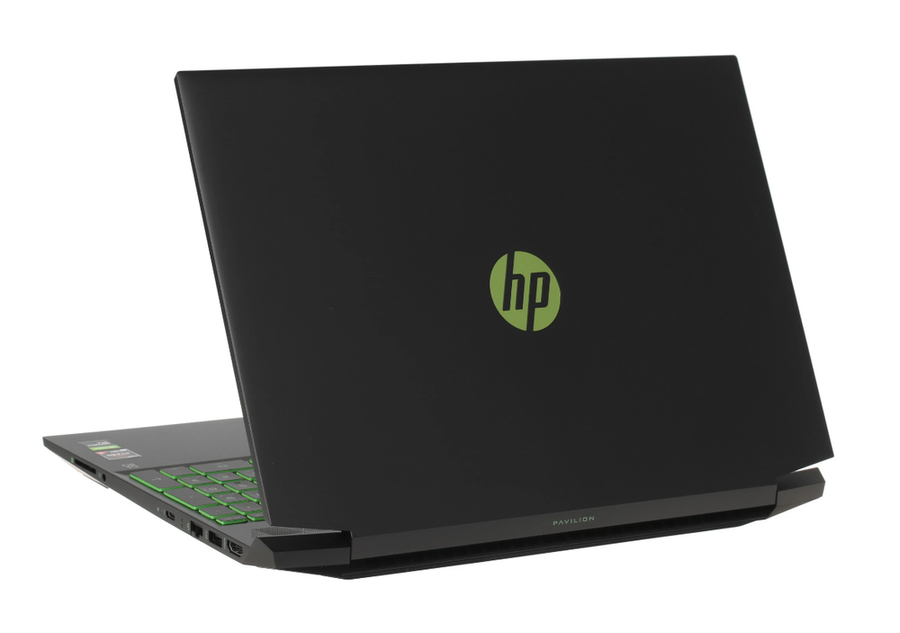 15.6" Ноутбук HP Pavilion 15-ec0078ax (1920x1080, AMD Ryzen 7 3750H, RAM 8ГБ, SSD 512ГБ, NVidia GeForce 1650, Win 10)