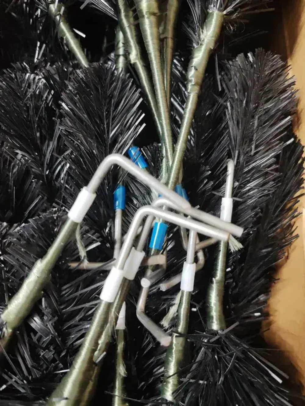 Искусственная черная елка «Чёрная жемчужина» 150 см / 1.5 м