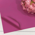 Пленка В листах 20 шт 60 х 60 см "Корейская" (Розовый, Малиновый)