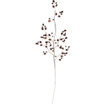 Ветка декоративная «Изящный шарм» 76 см, Шоколад