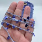 Пайетки FILATI ITALIANA 51% каплевидные пайетки 15% альпака 8% хлопок 26% полиаимд