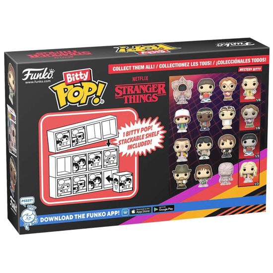 Фигурка Funko Bitty POP! Stranger Things SZN1 Eleven+Mike+Jonathan+Mystery (1 of 4) 4PK 83663 / Фигурка Фанко Битти ПОП! по мотивам сериала "Очень странные дела"