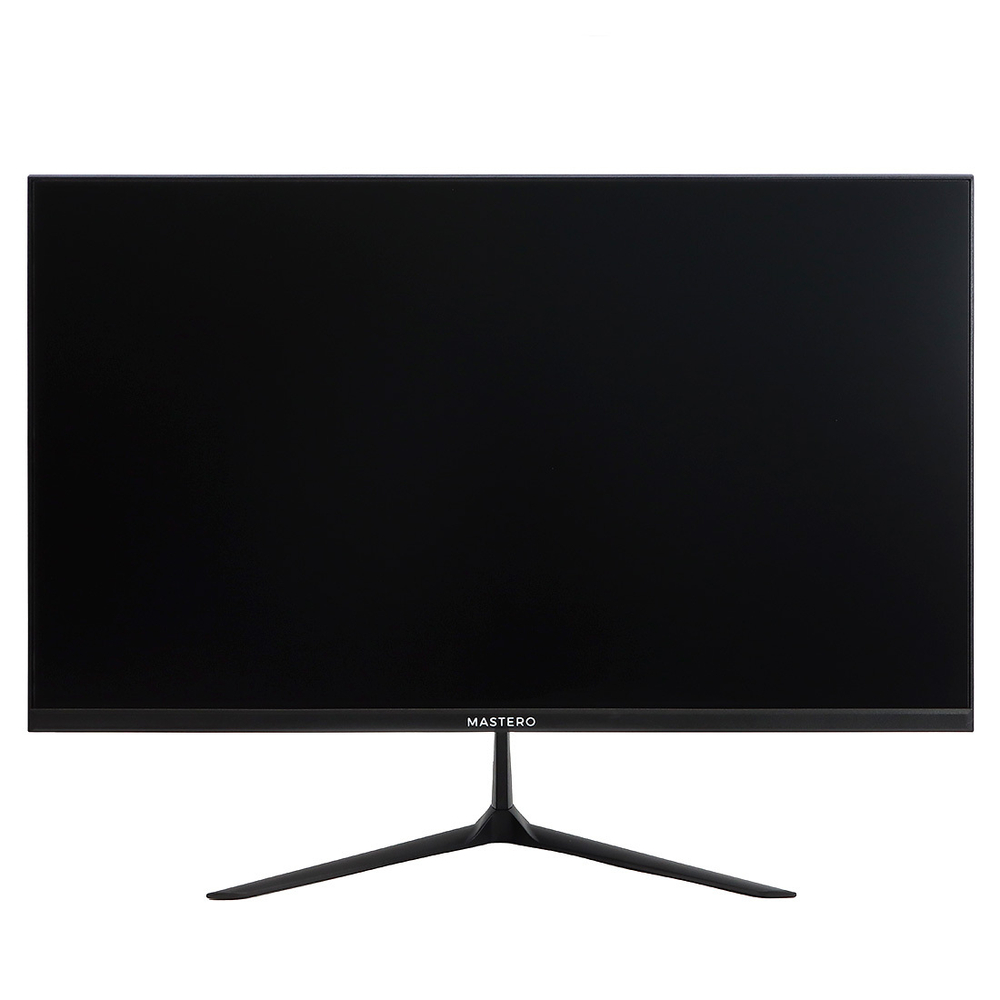 Монитор Mastero 23.8'' US2422H, FHD, IPS, 75Гц, чёрный, 4мс, 5000:1, 250 Кд/м2, VGA, HDMI