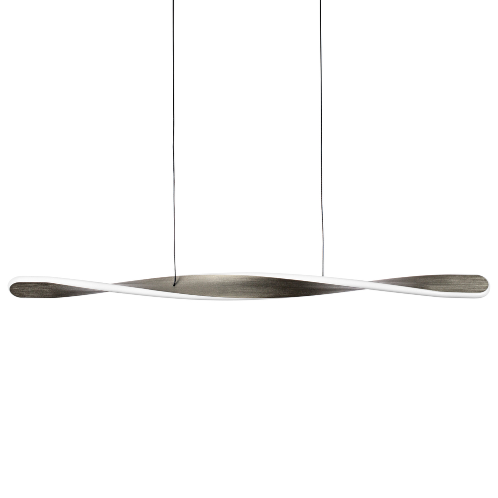 615089 Люстра TORINO 28W LED 1260LM ВОРОНЁНАЯ СТАЛЬ 3000K