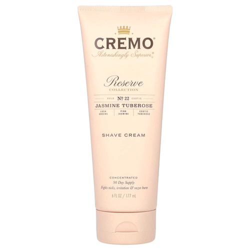 Cremo, Reserve Collection, крем для бритья, жасмин и тубероза, 177 мл (6 жидк. унций)