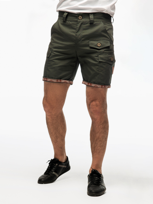 Шорты Карго Варгградъ ПРЕМИУМ мужские «Хаки» Рипстоп