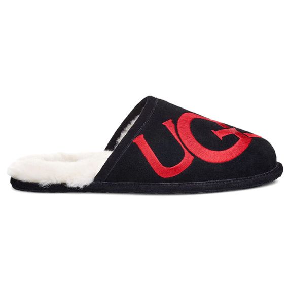 Ugg Scuff 'Black Red'