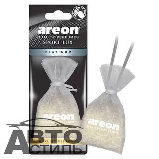 Ароматизатор мешочек  AREON pearls Sport Lux  PLATINUM 704-APL-04-ЧЗБ