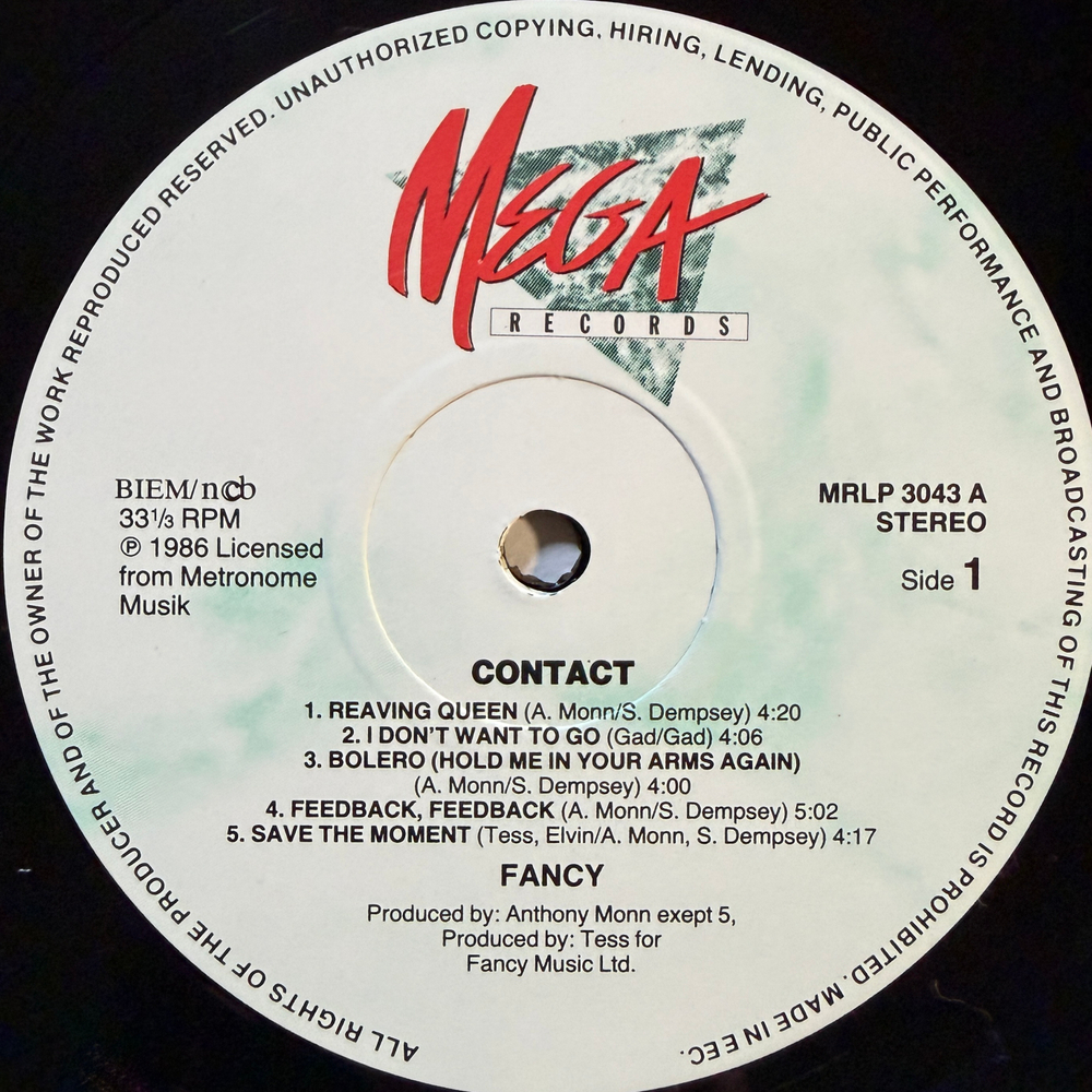 Fancy ‎– Contact (Дания 1986г.)