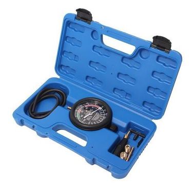 Тестер давления топлива и вакуума в наборе с резьбовыми адаптерами (9пр.) в кейсе RockForce##Rock FORCE RF-904G4