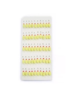 Мормышка фосфорная №76 КОРОЕД (набор), крючок №8, #F, 50 шт