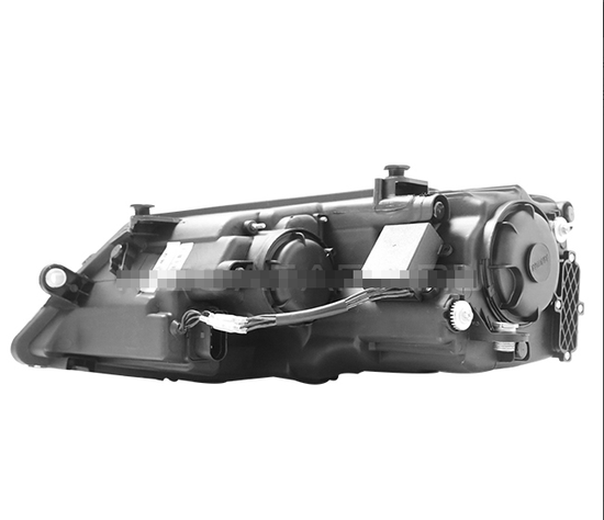 Передние фары Джетта 6 2011-2019 V1 type [Комплект Л+П; ходовые огни; БИ LED линза; электрокорректор]