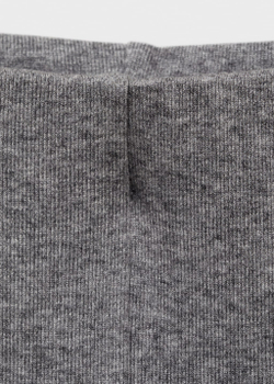 Прямые брюки из трикотажа