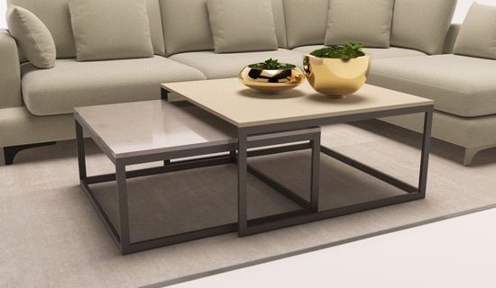 Стол интерьерный LOFT 3 и LOFT 4 цвет капучино/орех