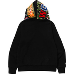 A Bathing Ape Bathing Ape Sweatshirts Moderate No Fleece Lined Zip Closure 0zxswmx08151p черный зеленый